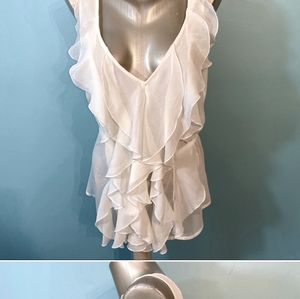 🏝BOGO🏝New York & Company ruffled top